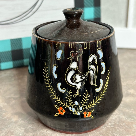 Japan Redware Tea Set and Salt/Pepper Shakers - Picture 6 of 14